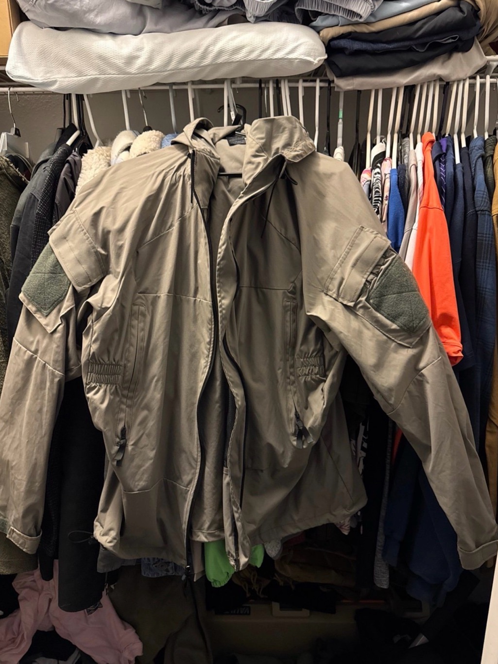 Men's Military Orc Industries L5 Mas Grey Jacket Xl